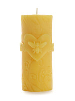 Beeswax Bee Love Pillar