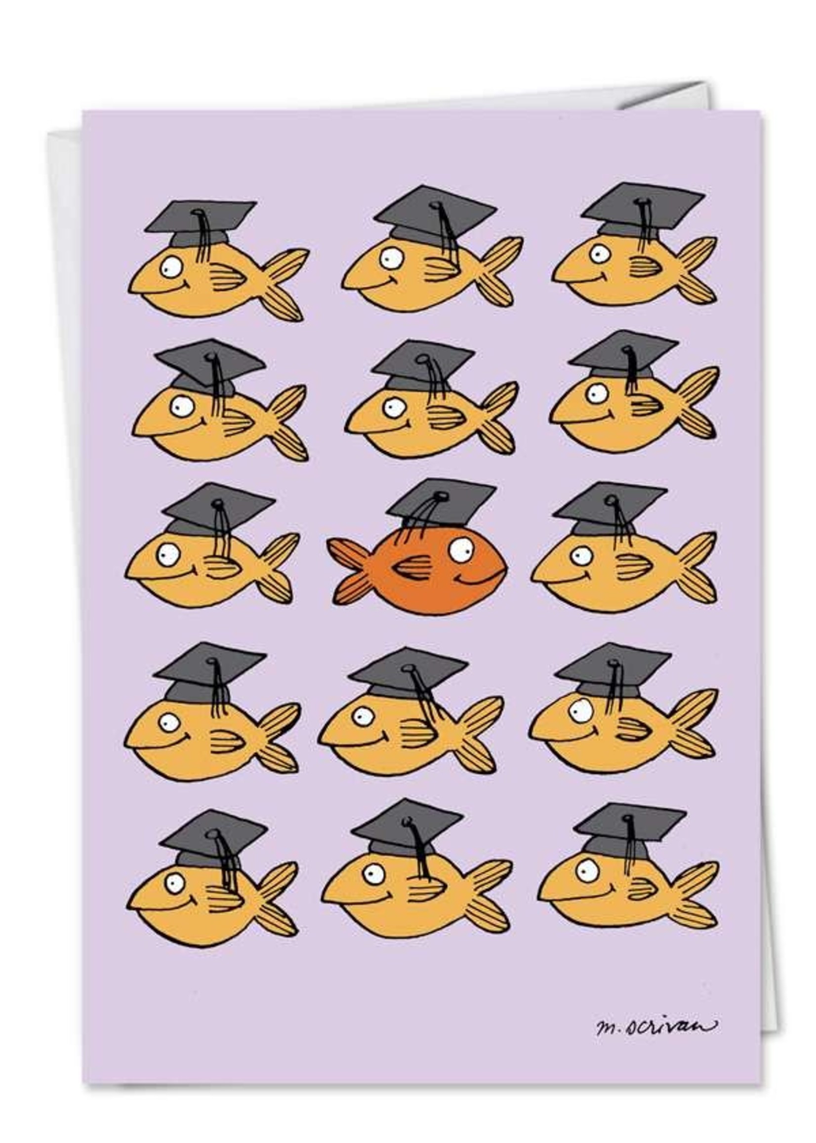 Card GRAD Stand Out in Crowd