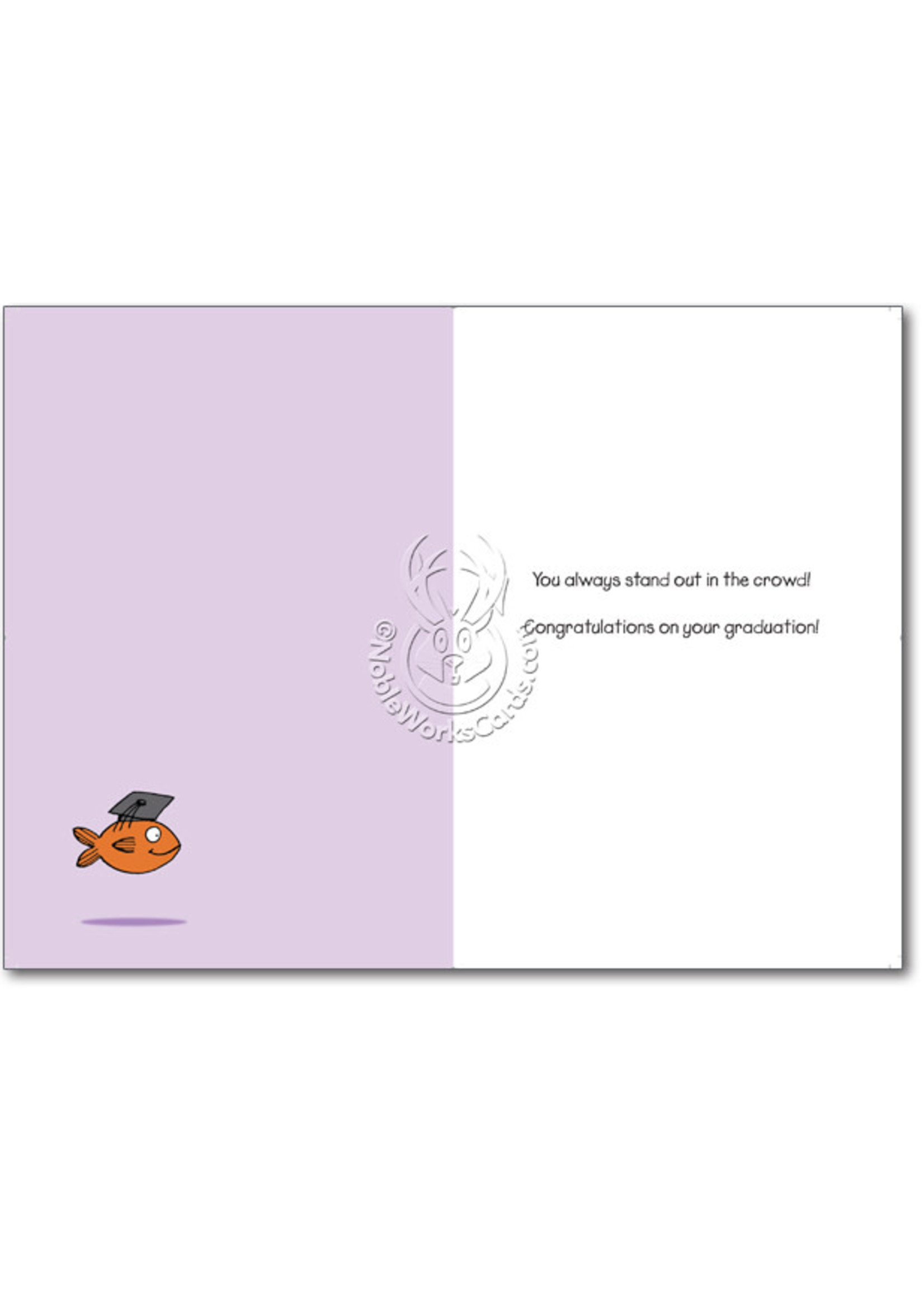 Card GRAD Stand Out in Crowd