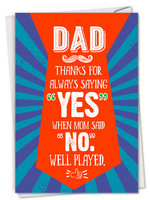 Card FDay Well Played Father's Day