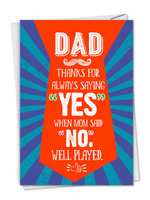 Card FDay Well Played Father's Day