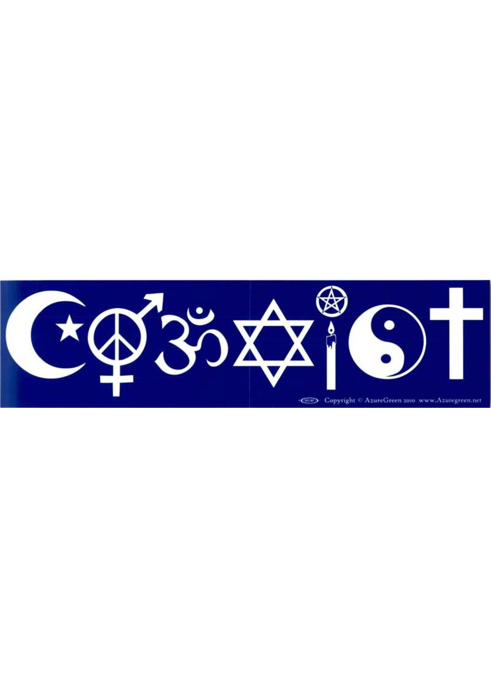 Bumper Sticker Coexist