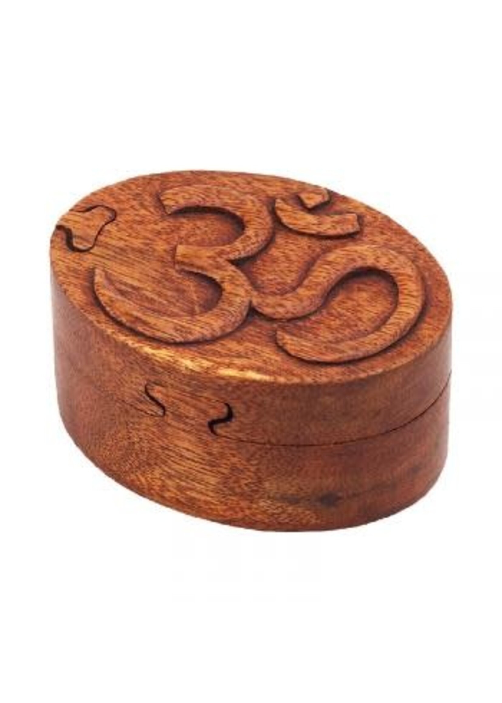 Wooden Puzzle Box OM