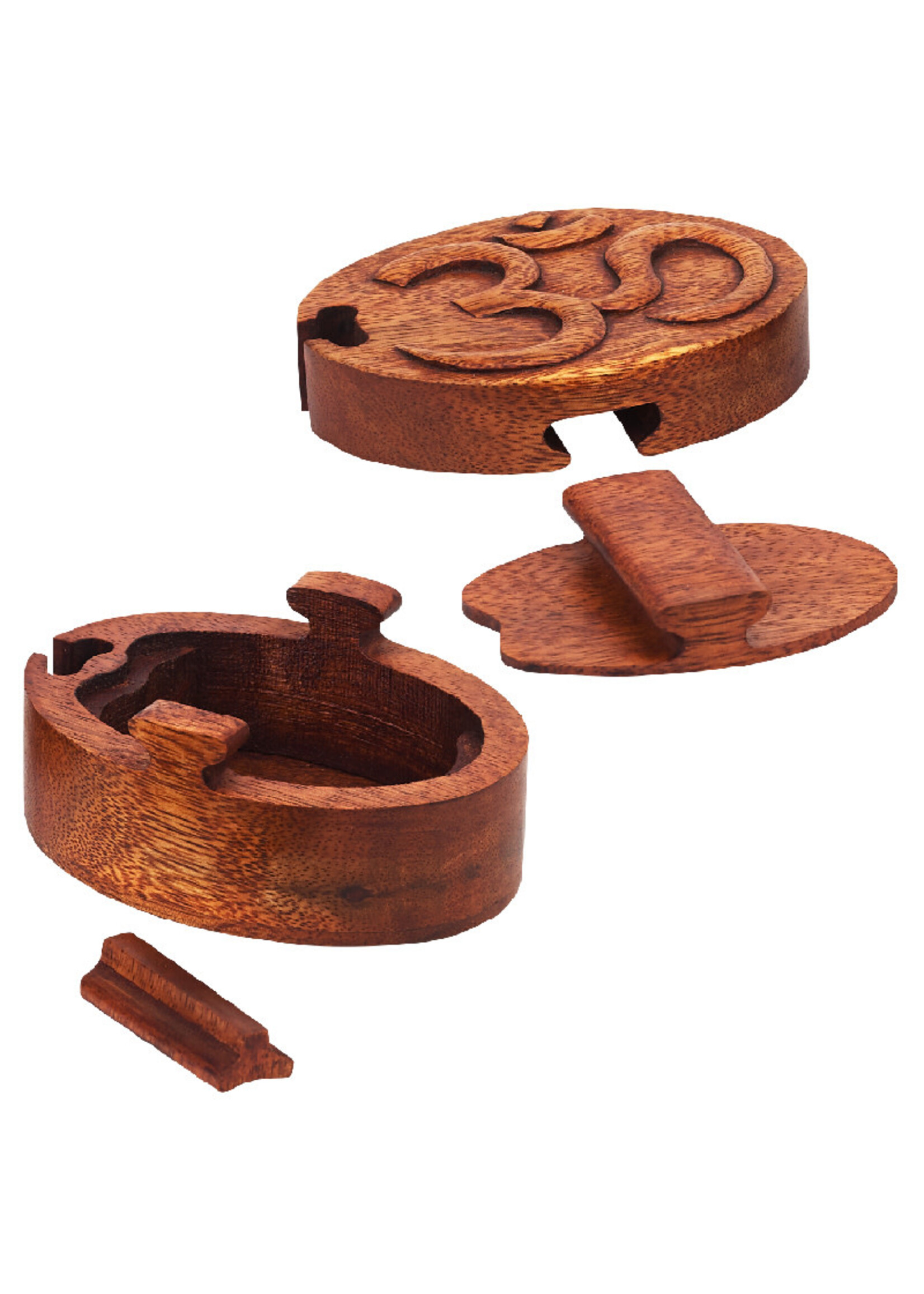 Wooden Puzzle Box OM
