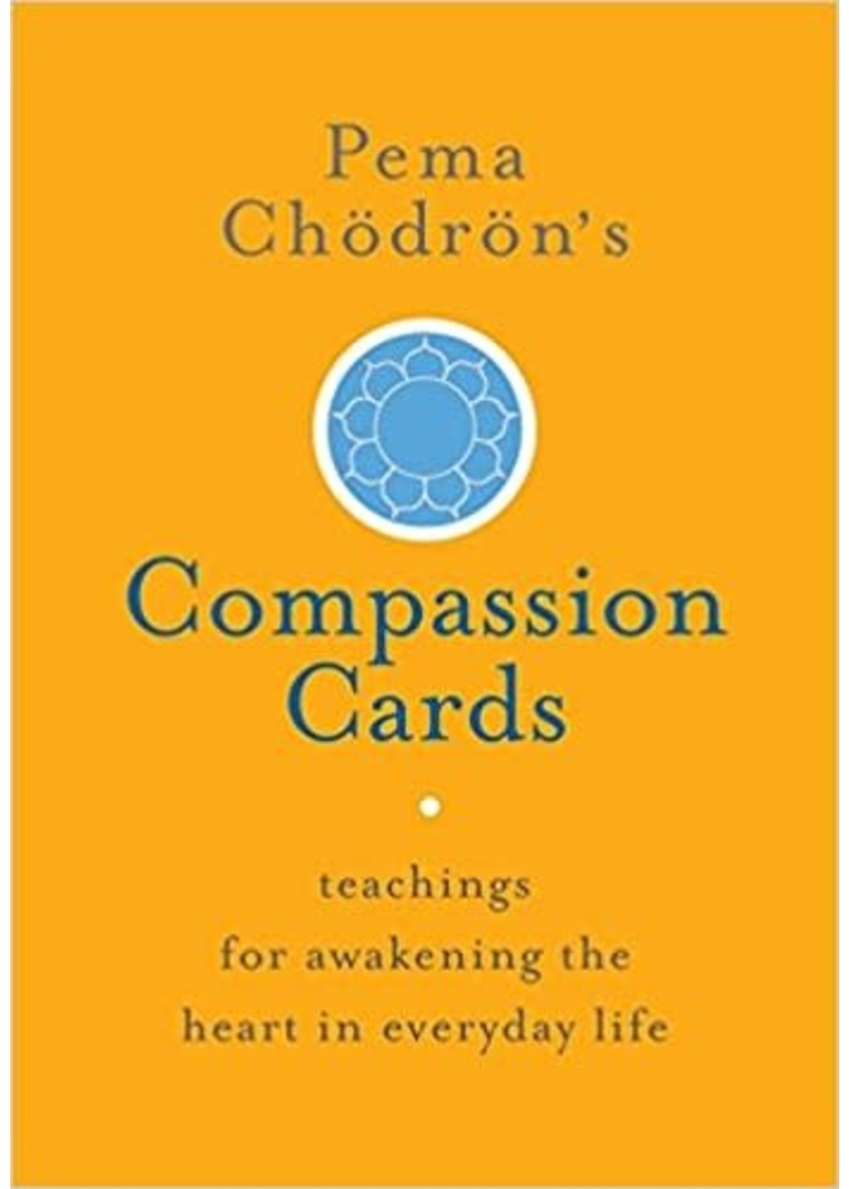 Deck Pema Chodron's Compassion Cards