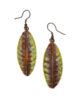 Copper Patina Earring 289