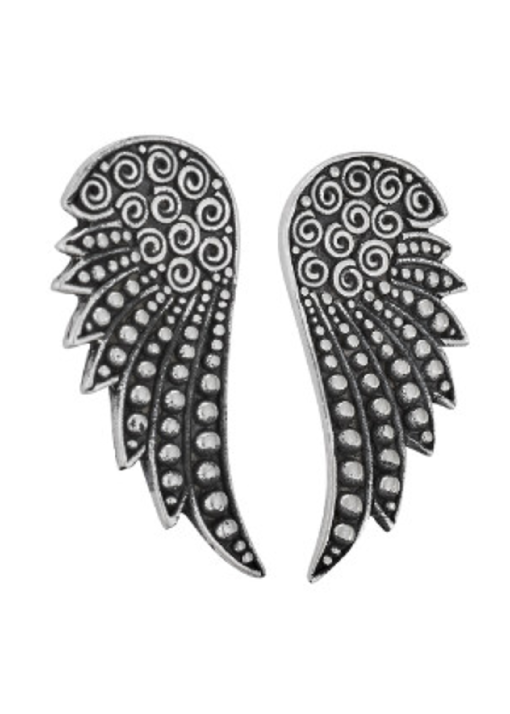 Earrings SS Angel Wing Stud