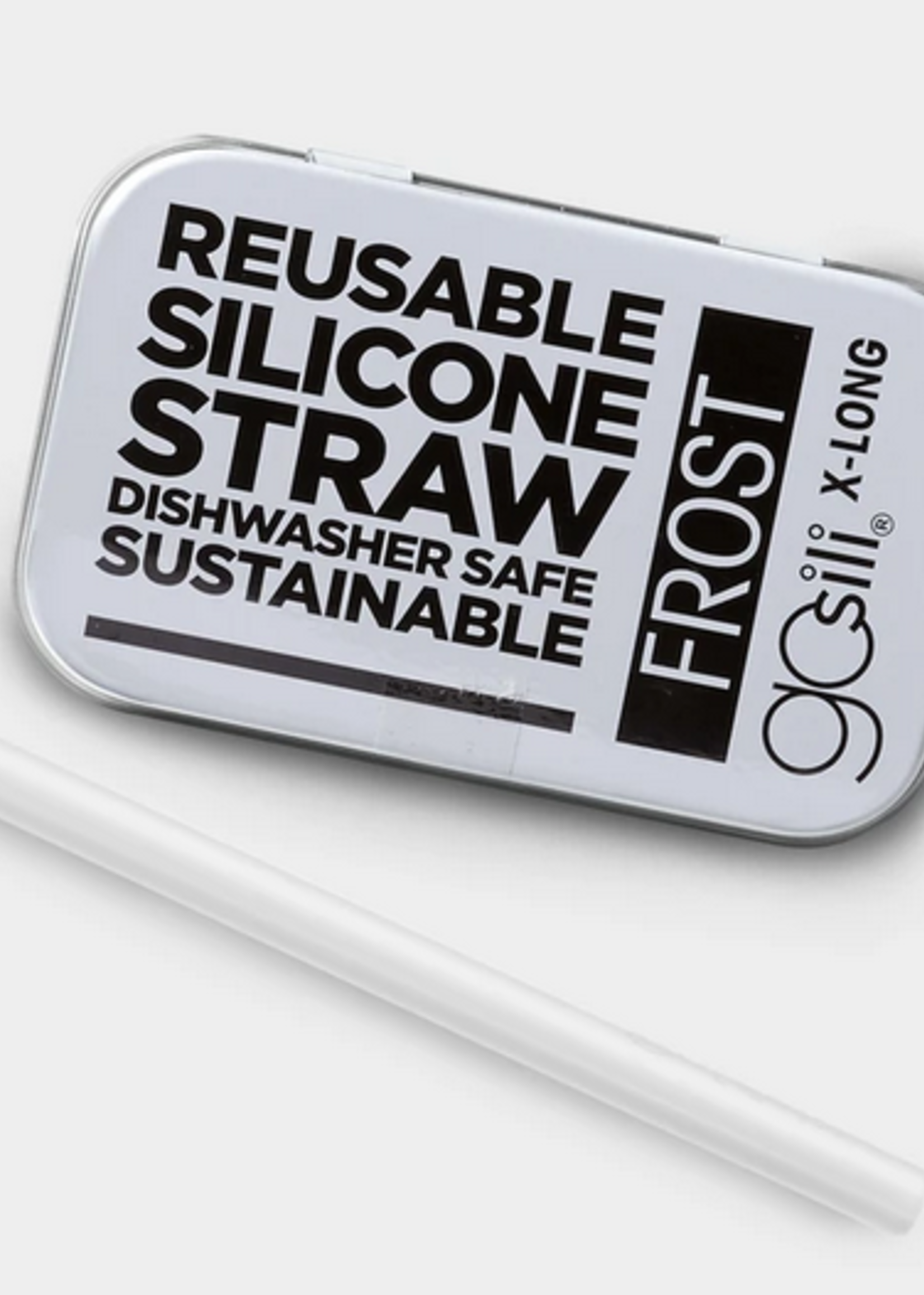 Silicone Straw - Extra Long Asst Colors