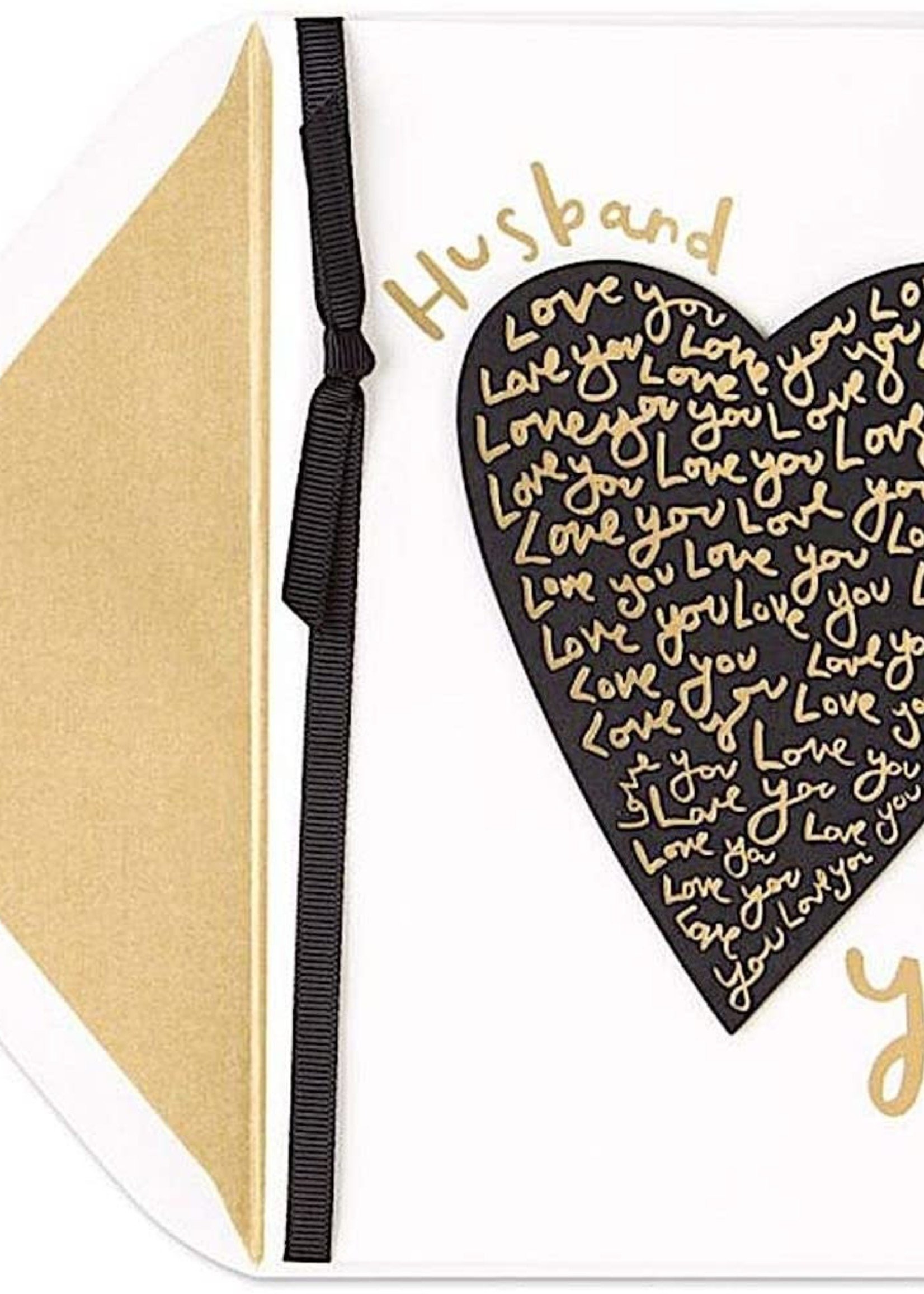 Card Vday Husband: Love You, Love You