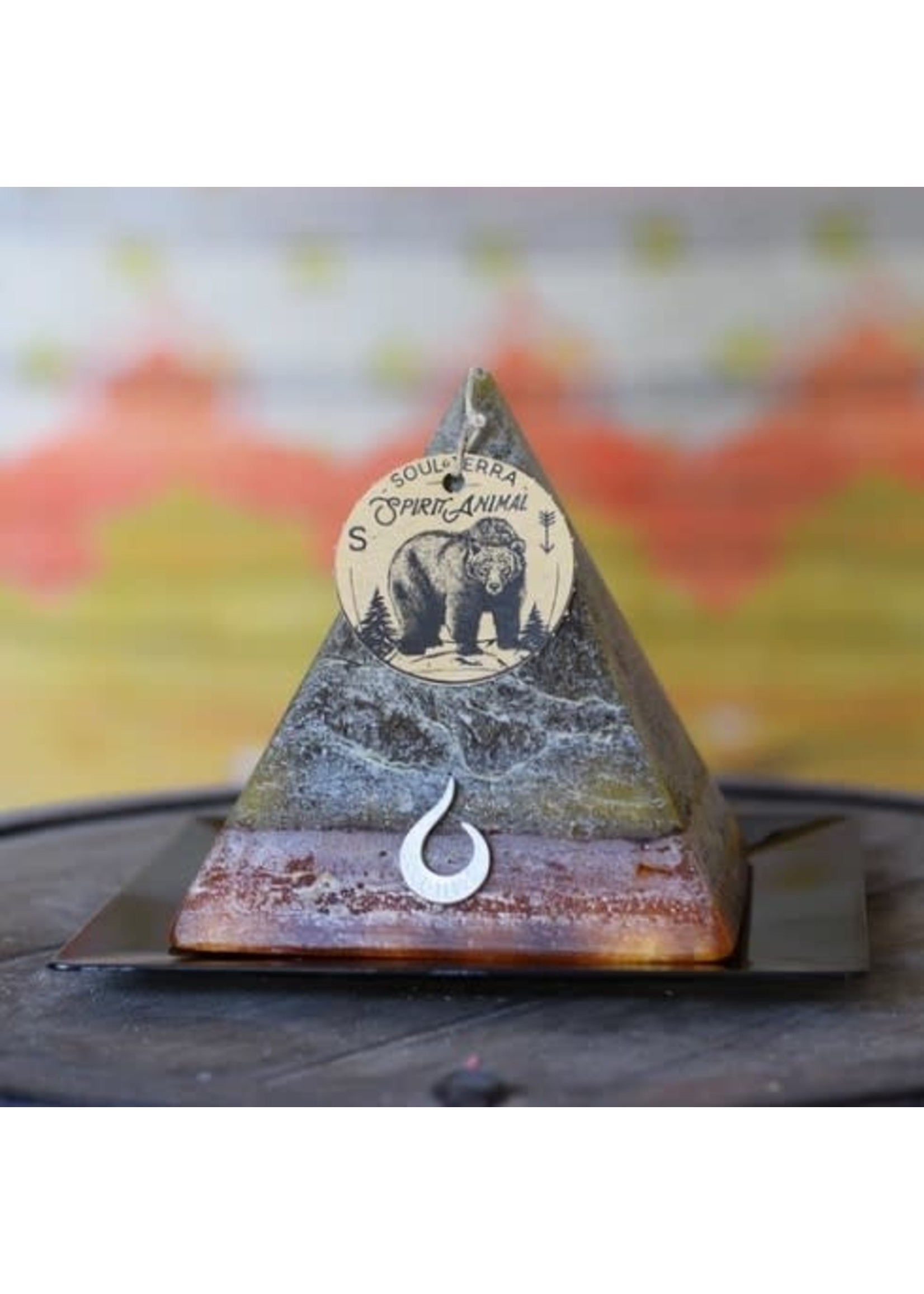 SoulTerra Pyramid Candles - Spirit of the Wild Candle