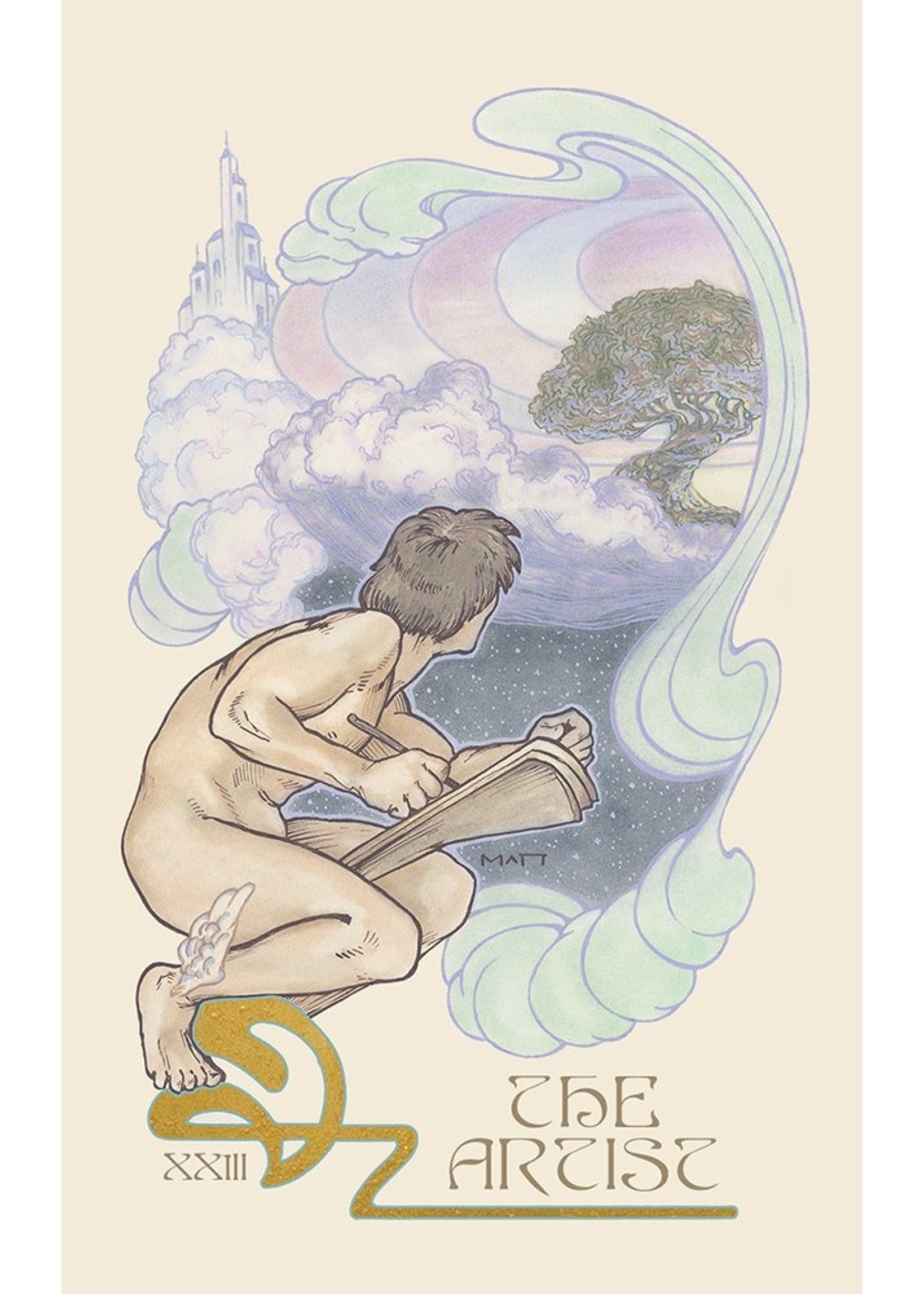 Deck Ethereal Visions: Illuminated Tarot