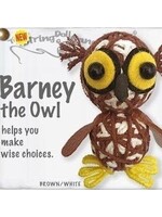 String Doll Keychain Barney the Owl