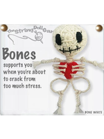 String Doll Keychain Bones
