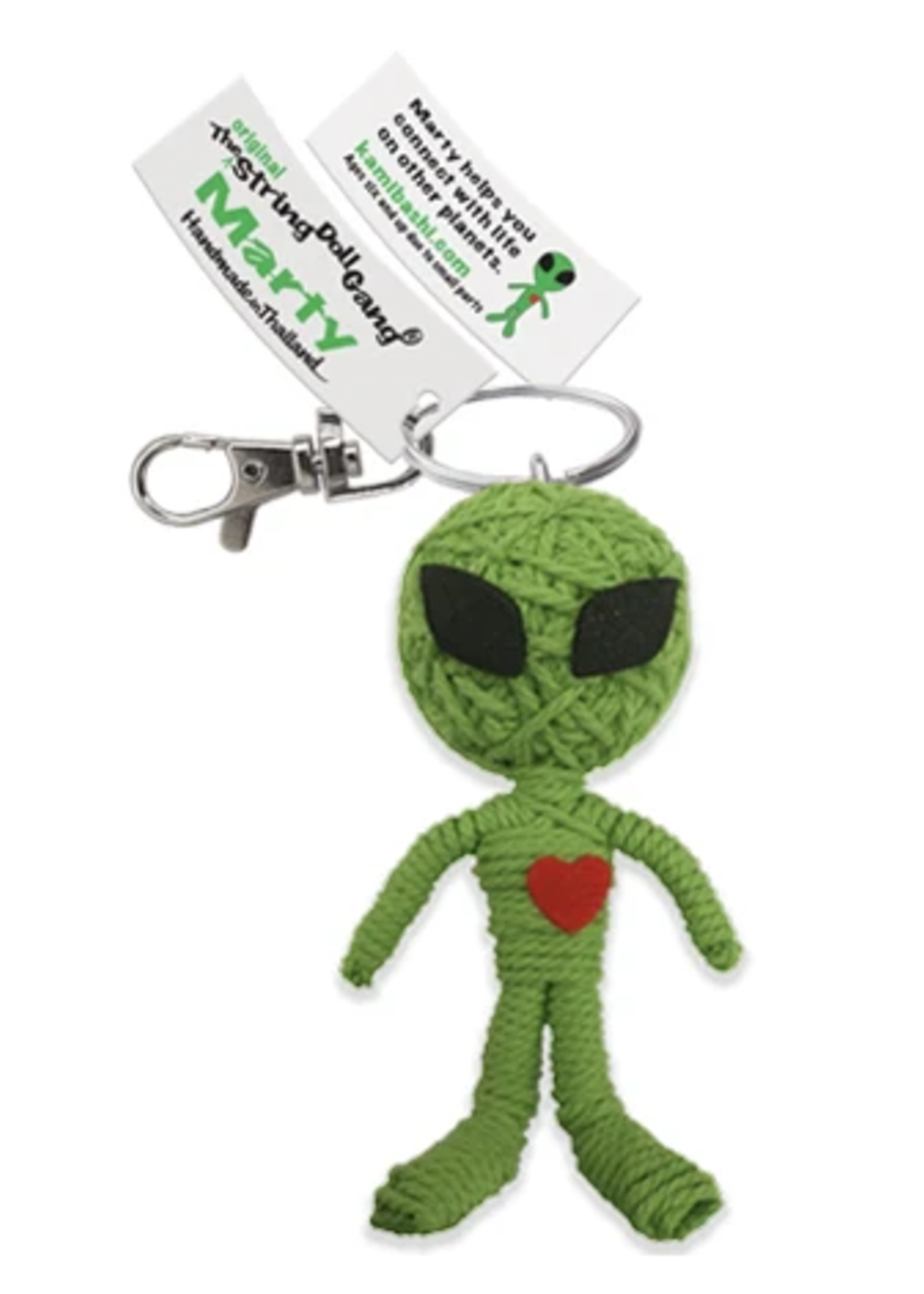 String Doll Keychain Marty