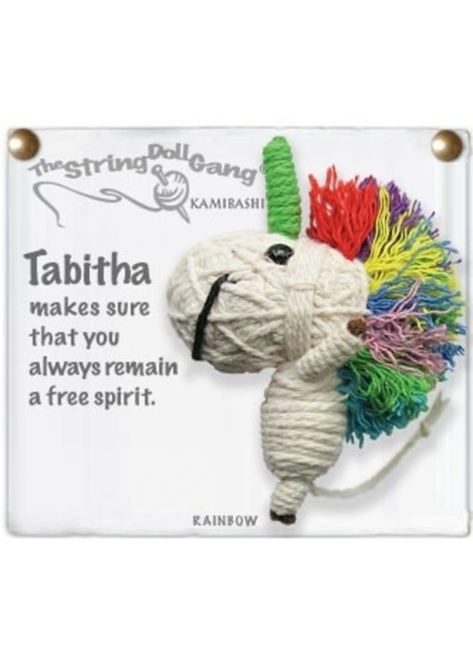 String Doll Keychain Tabitha