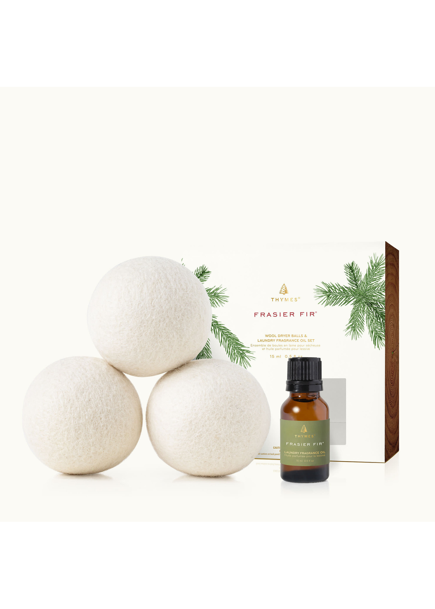 Frasier Fir Dryer Balls & Fragrance Set