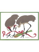 Card Box CH Sandhill Cranes & Cattails 10ct