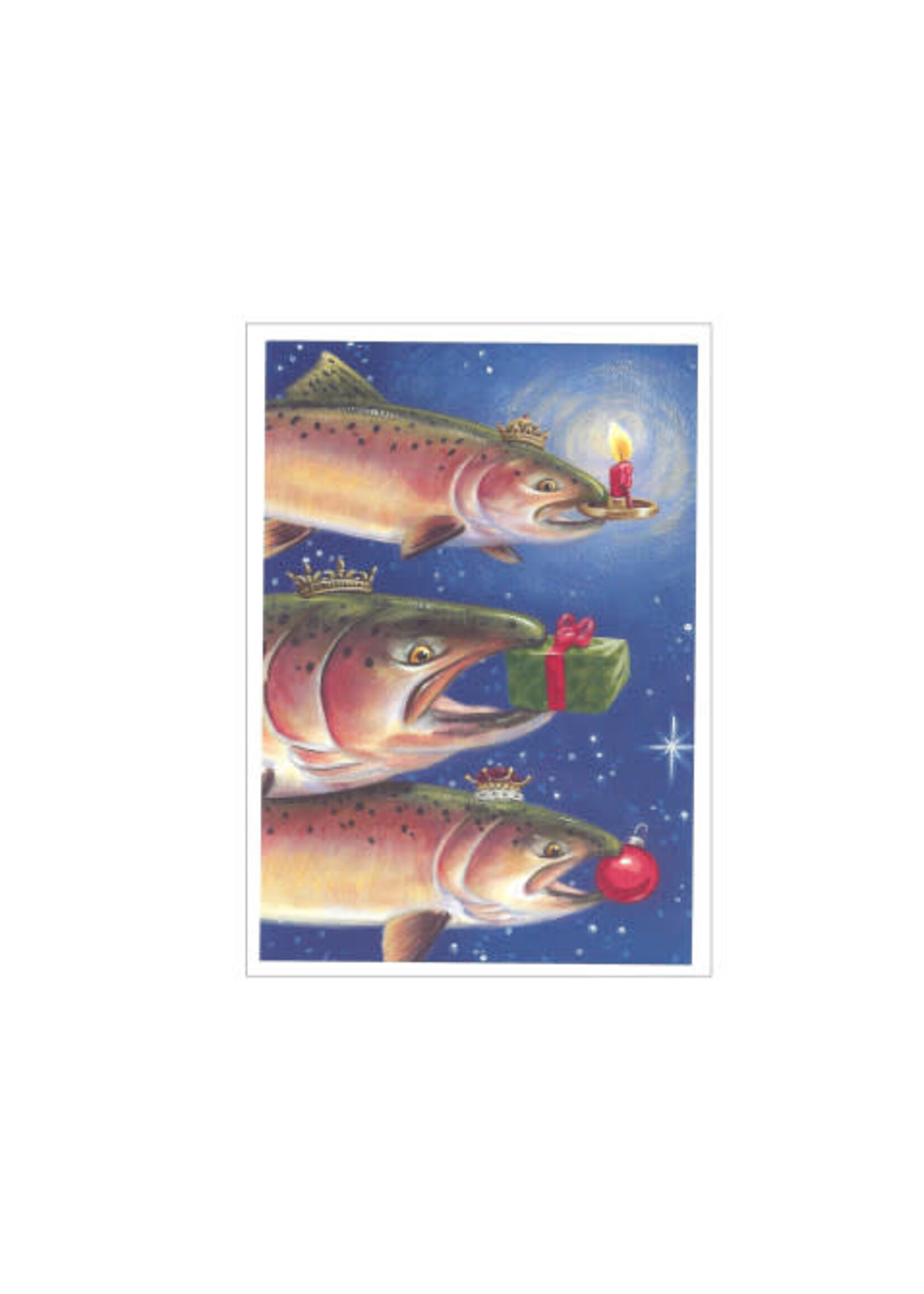 Card XMAS Box We Three Kings