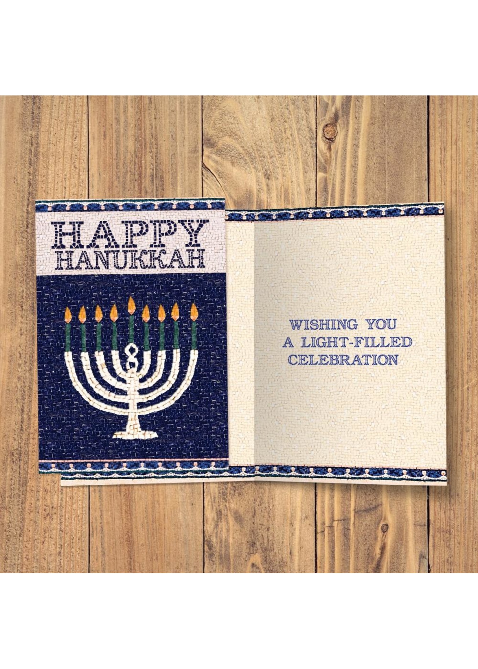 BX HAN Happy Hanukkah W/Bamboo