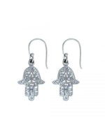 Earring SS  Hamsa Hand