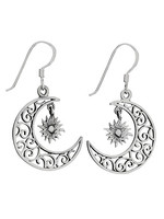 Earring SS Half Moon