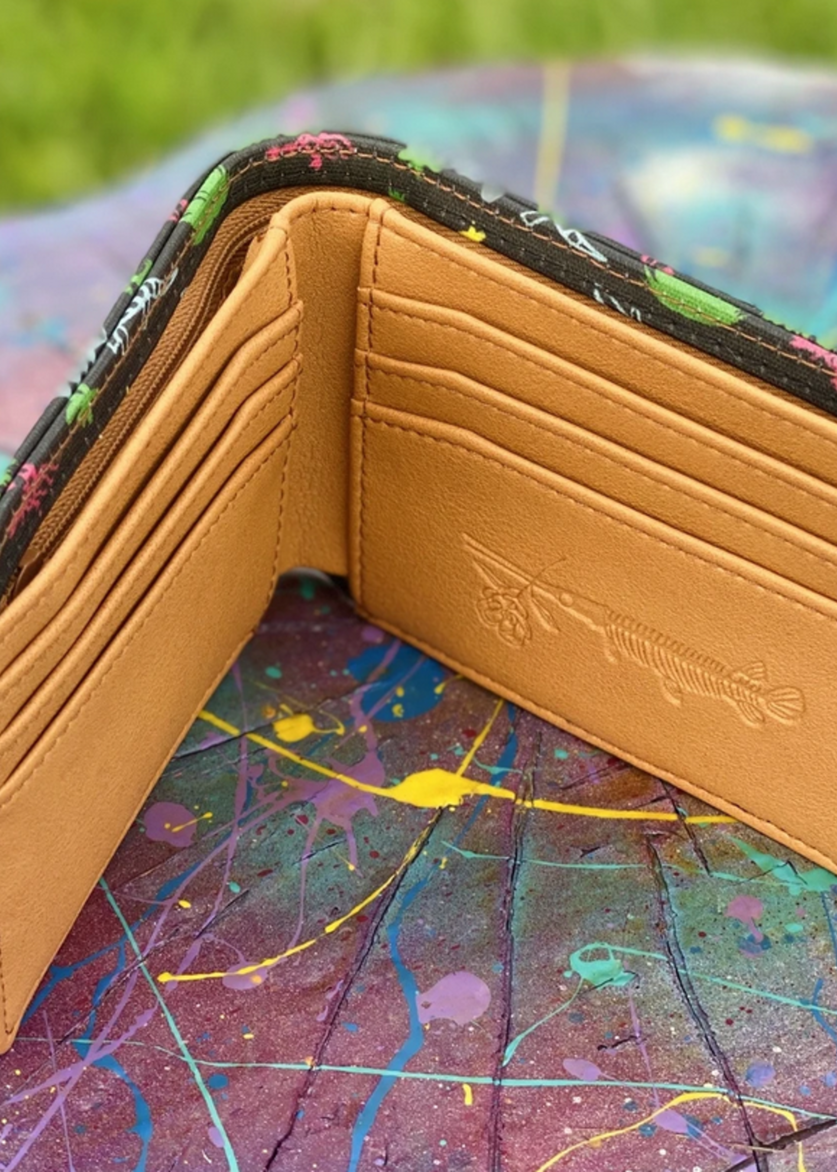 Neon Desert Bi-Fold Wallet