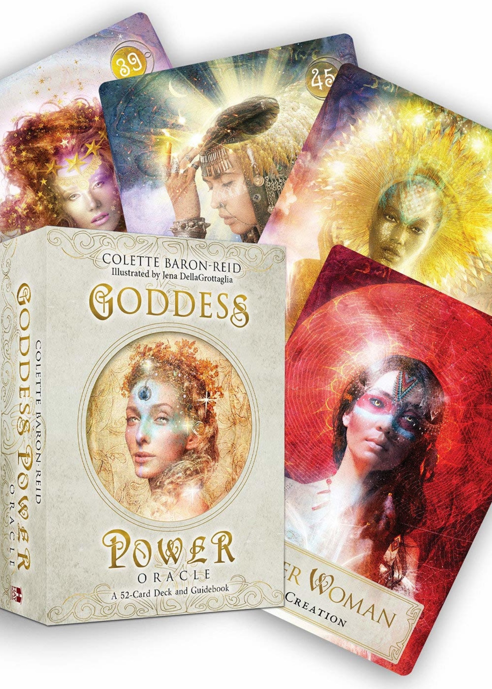 Deck Goddess Power Oracle: Deck and Guidebook