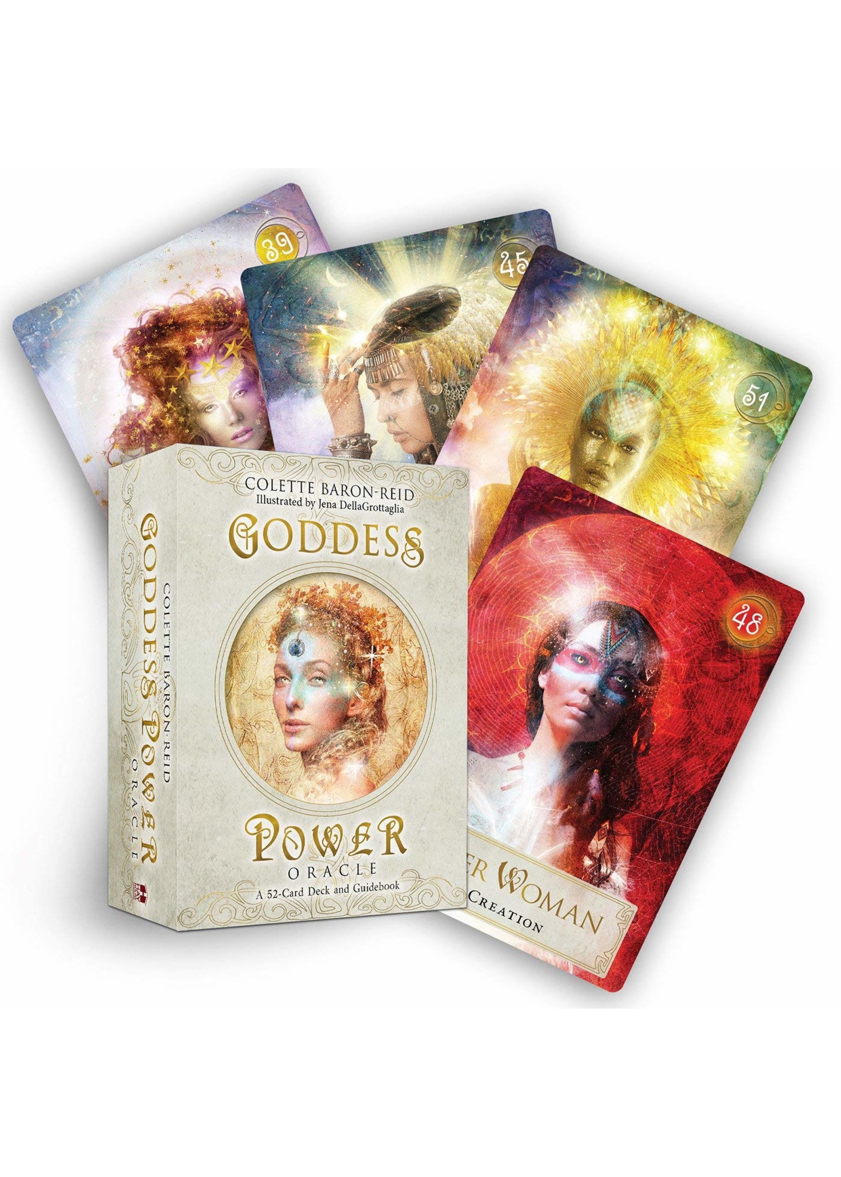 Deck Goddess Power Oracle: Deck and Guidebook