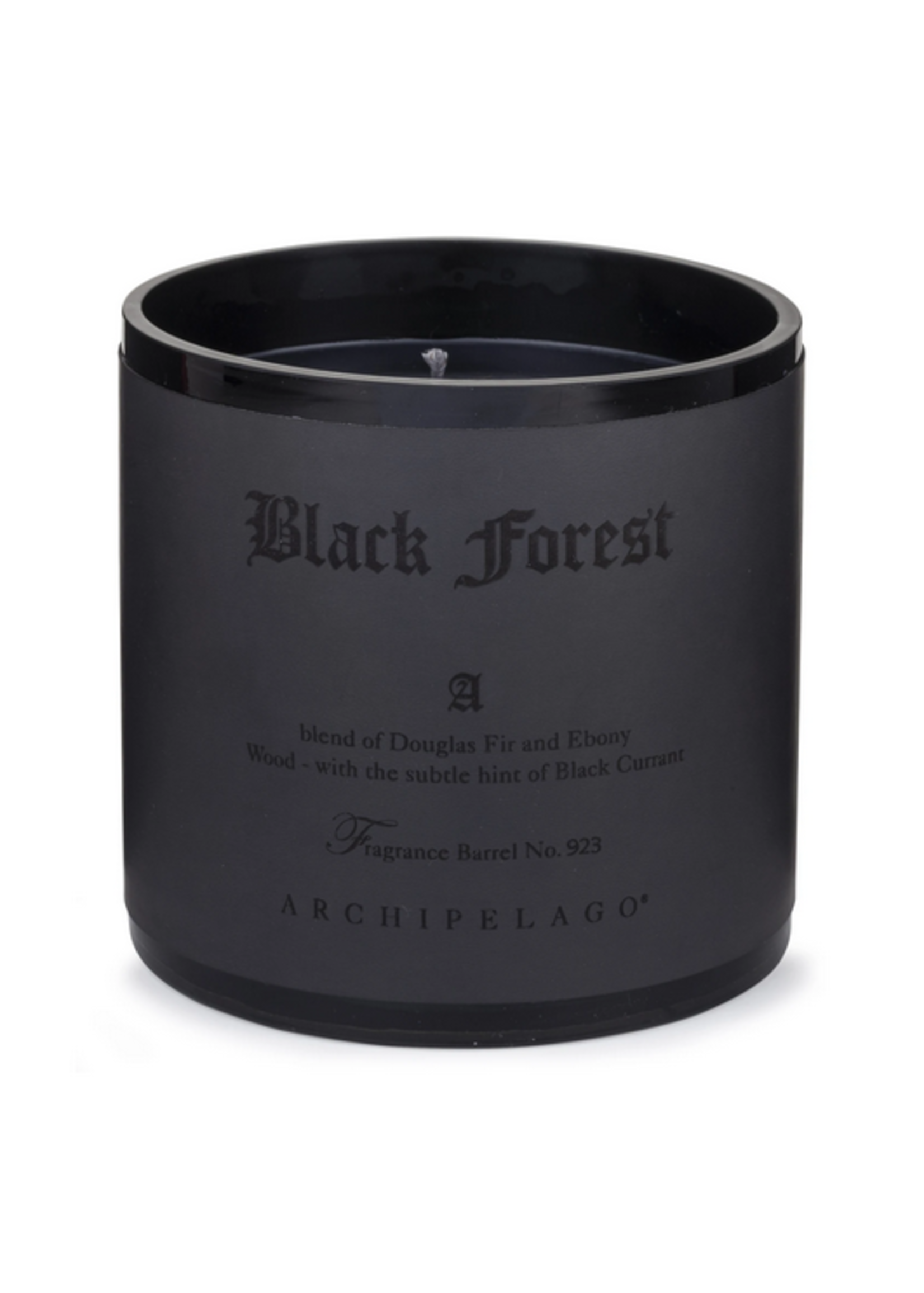 Archipelago Candle Black Forest 2 Wick Letter Press 13oz 100 HRS