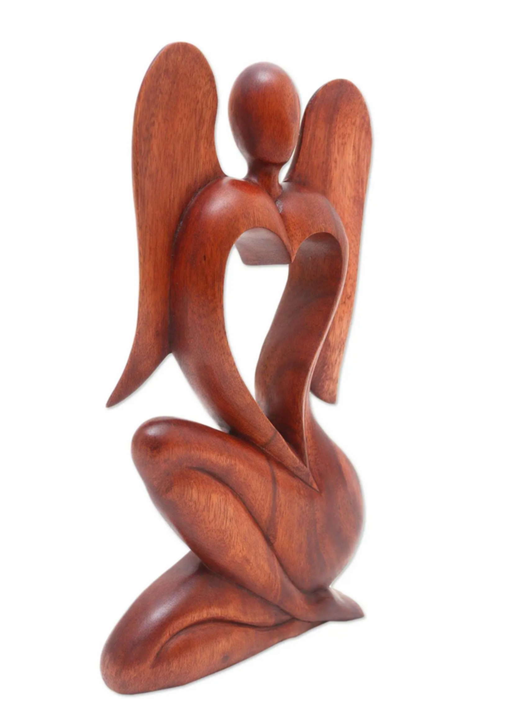 Angelic Rhythm Wood statuette