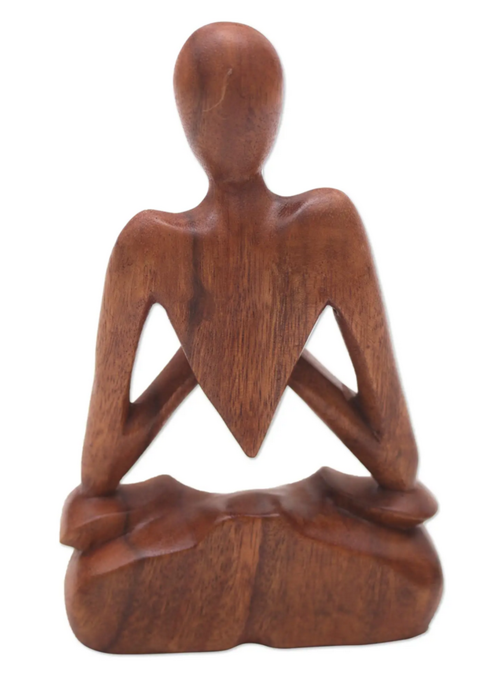 Natural Meditation Wood Sculpture