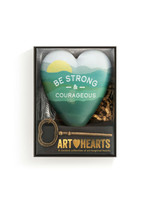 Art Hearts w/ keys *  Be Strong