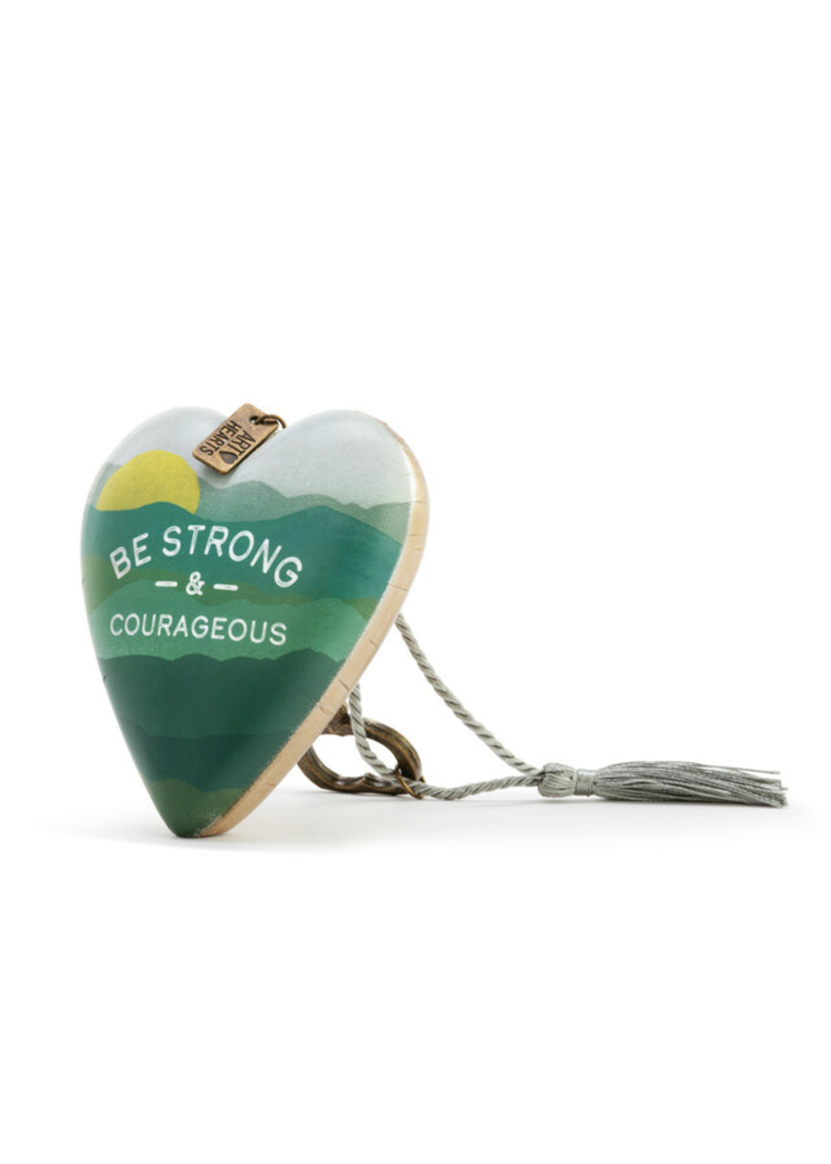Art Hearts w/ keys *  Be Strong