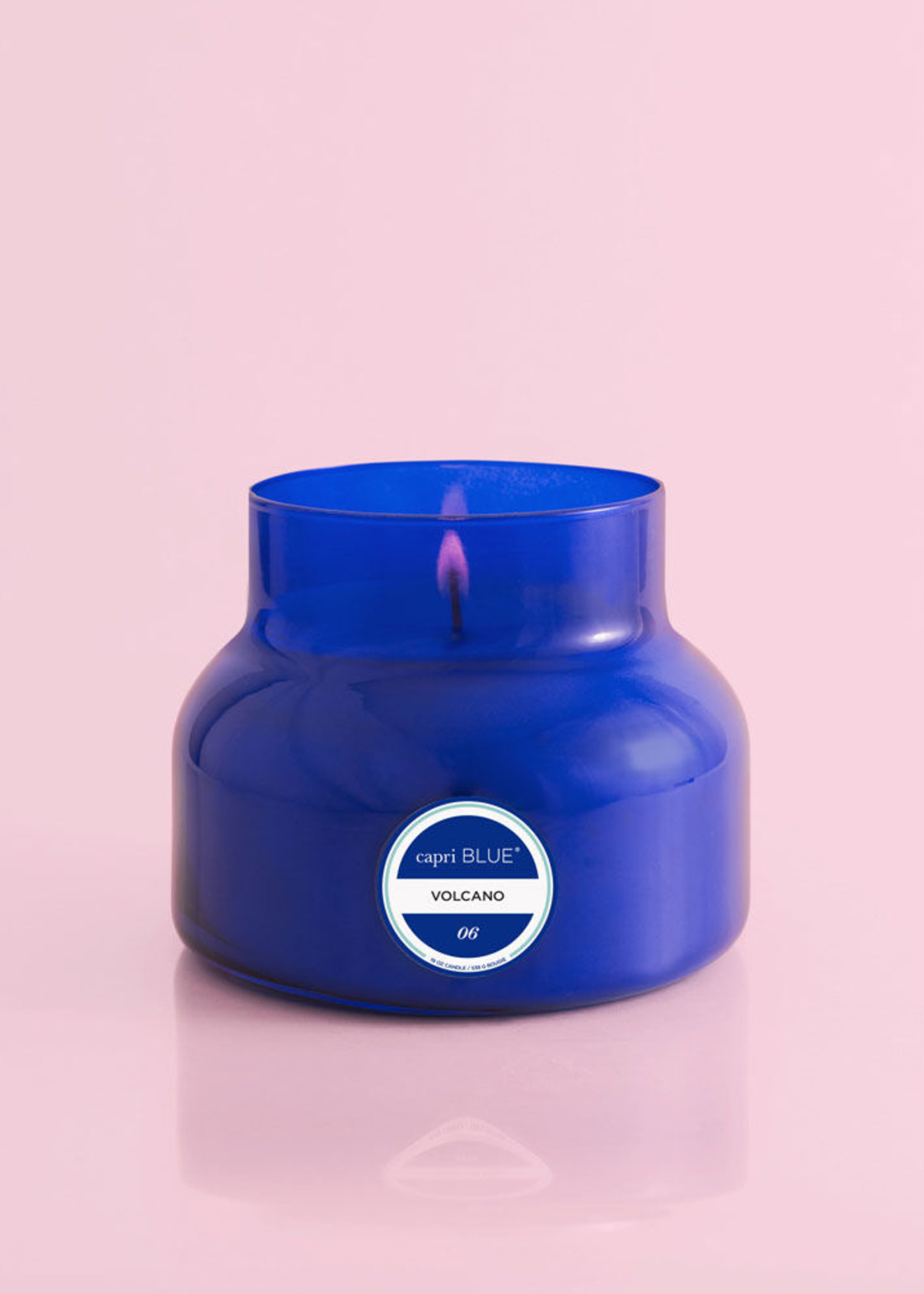 Capri Blue Volcano Signature Blue Jar Candle 19oz