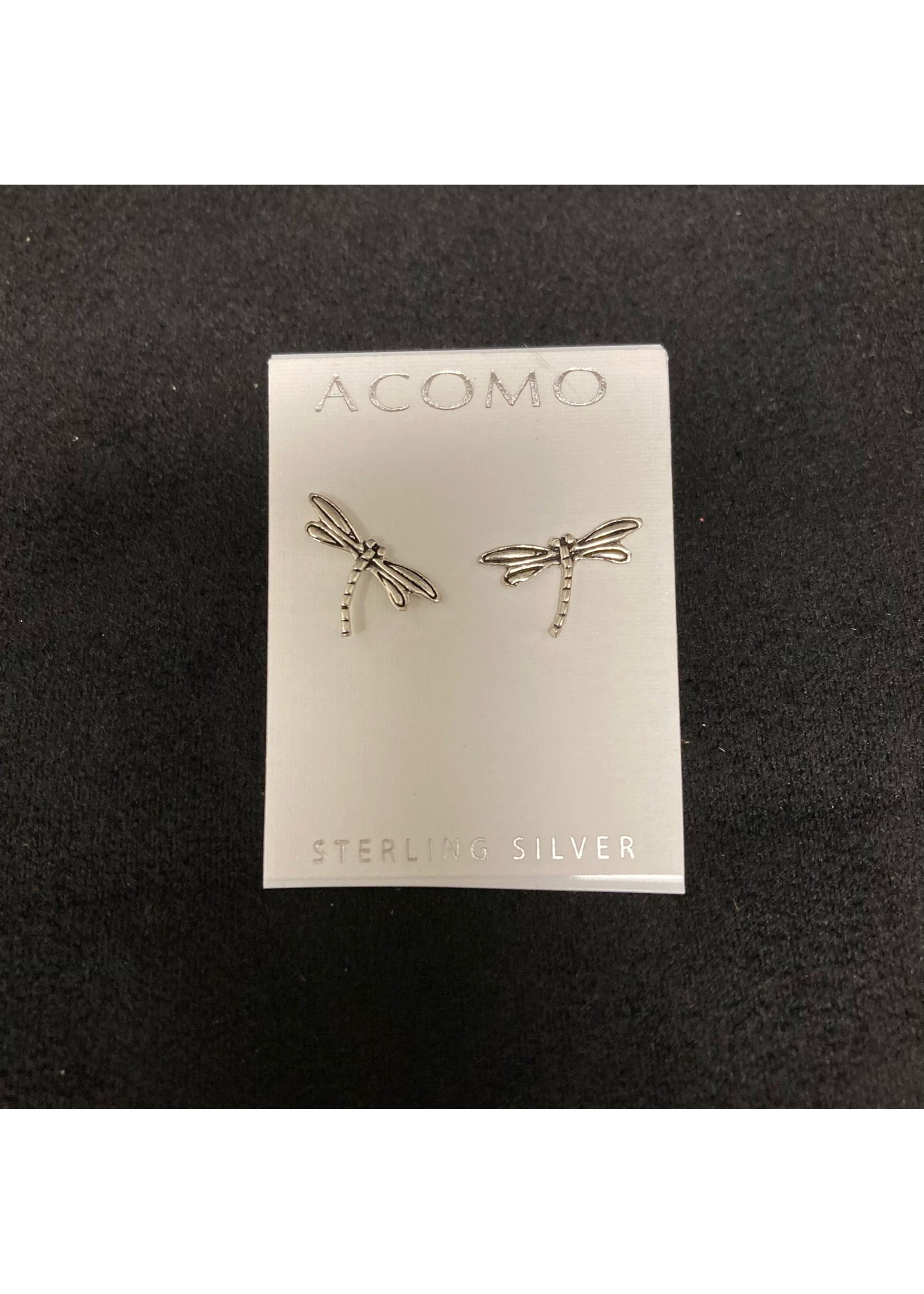 Earring SS Stud Dragonfly