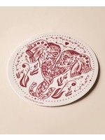 Soul Flower Twisted Trunks Sticker