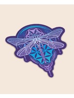 Soul Flower Sticker Dragon Fly Mandala