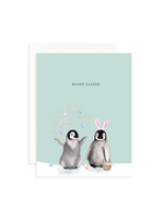 Card EASTER Penguins