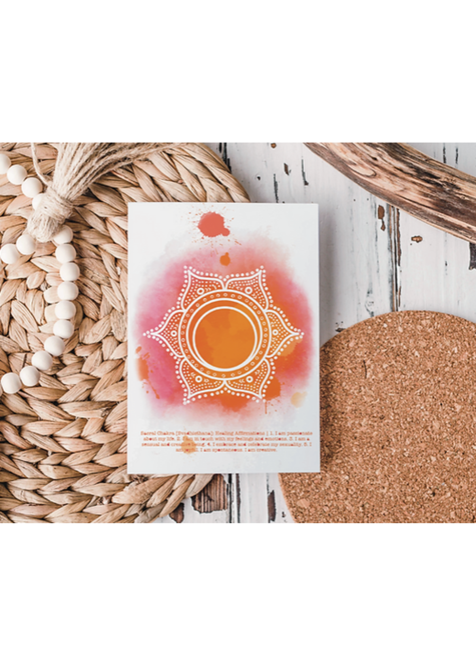 Card BL Sacral Chakra Healing Affirmation - Elysian Fields