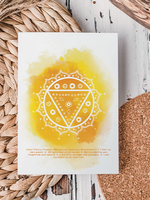 Card BL Solar Plexus  Chakra Healing Affirmation