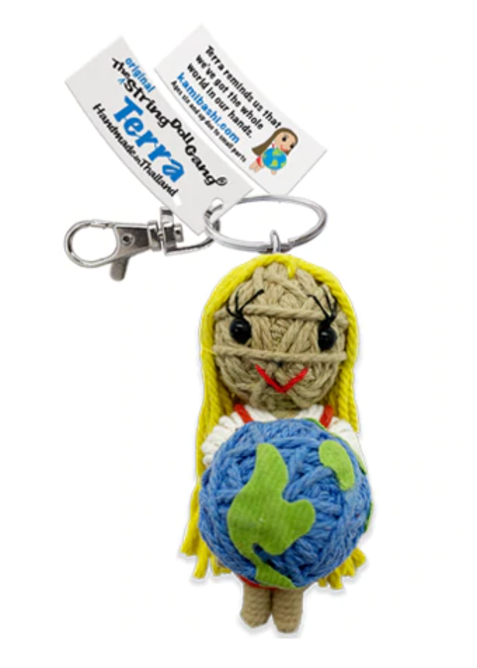 String Doll Keychain Terra