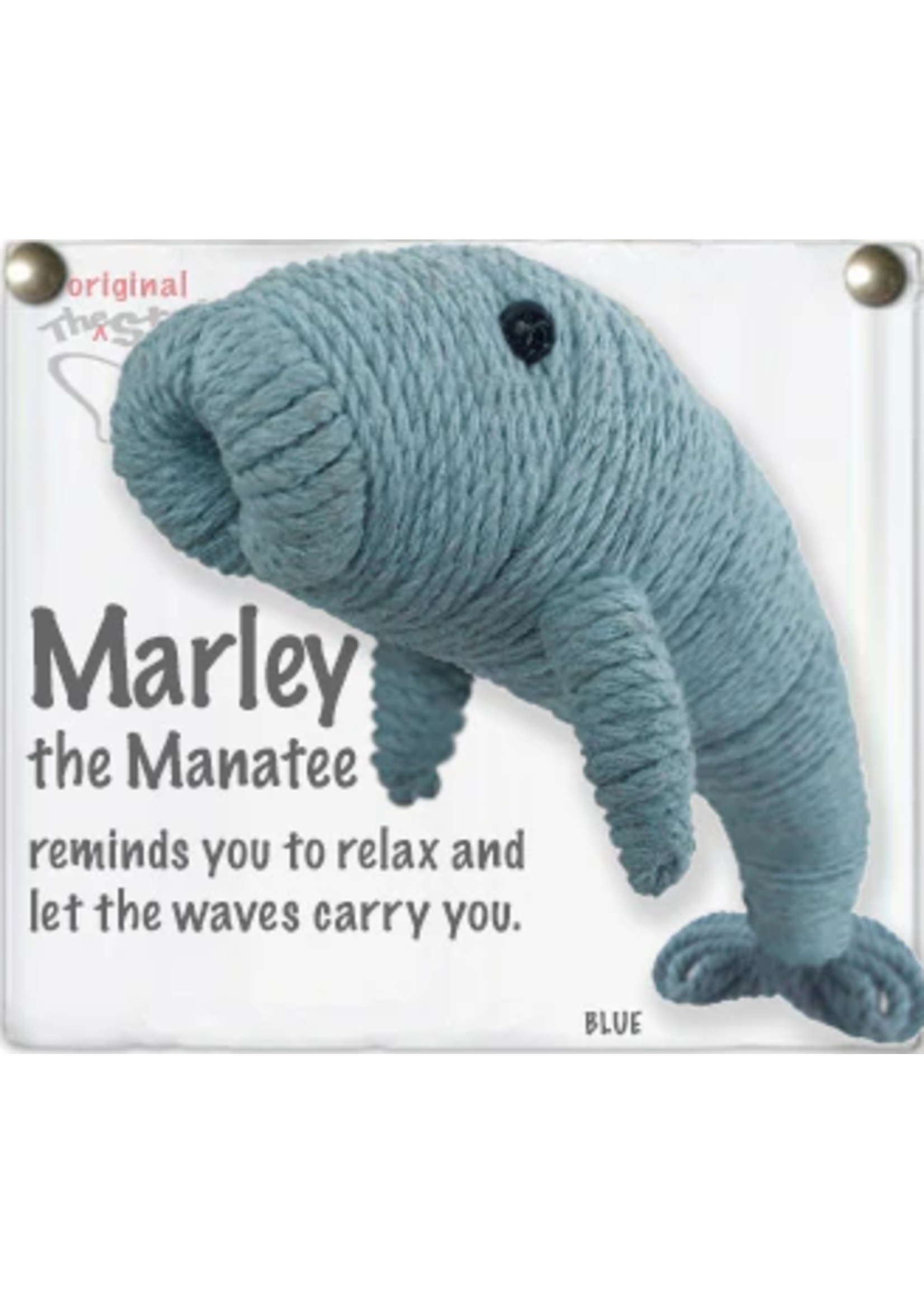 String Doll Keychain Marley the Manatee