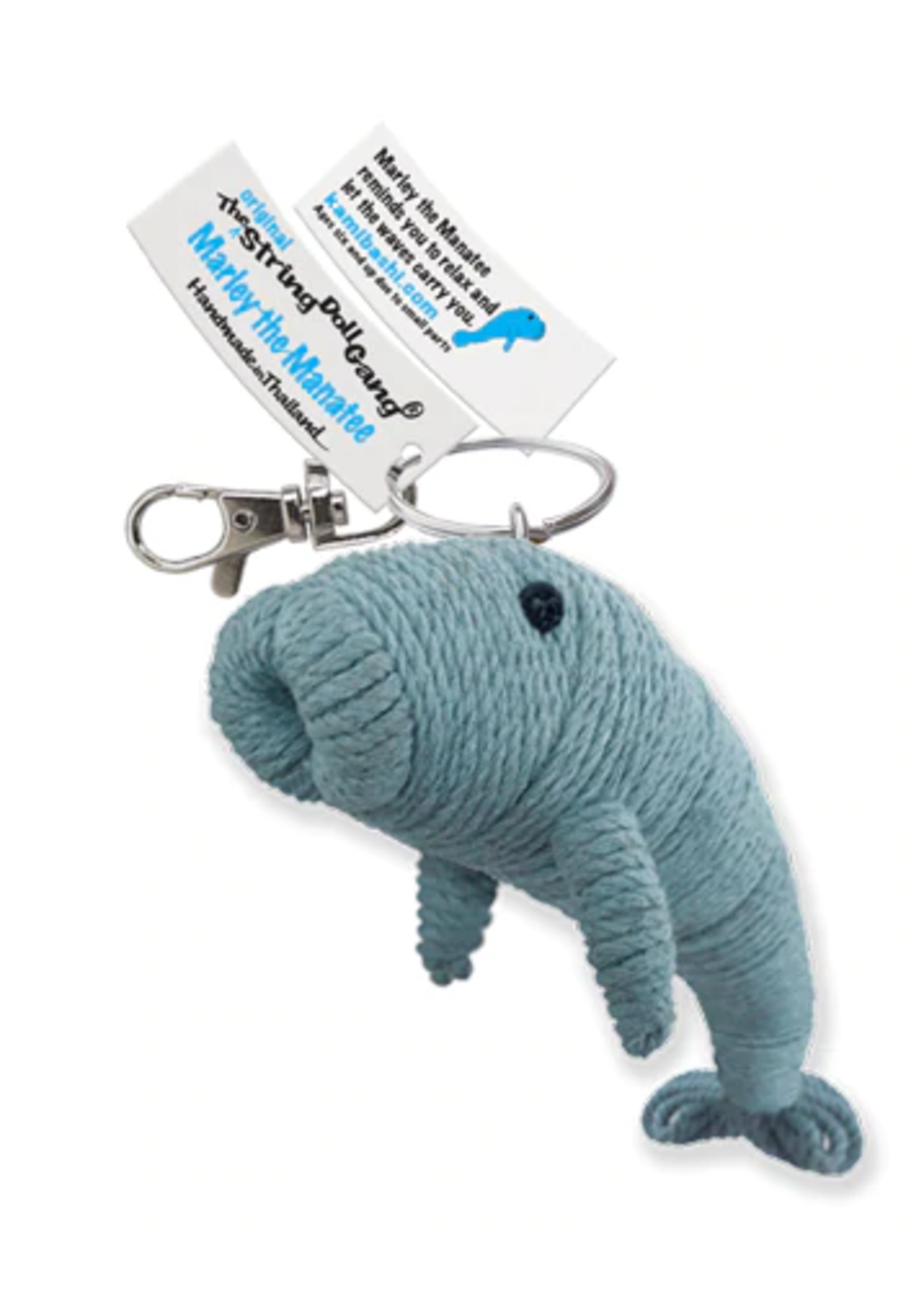 String Doll Keychain Marley the Manatee