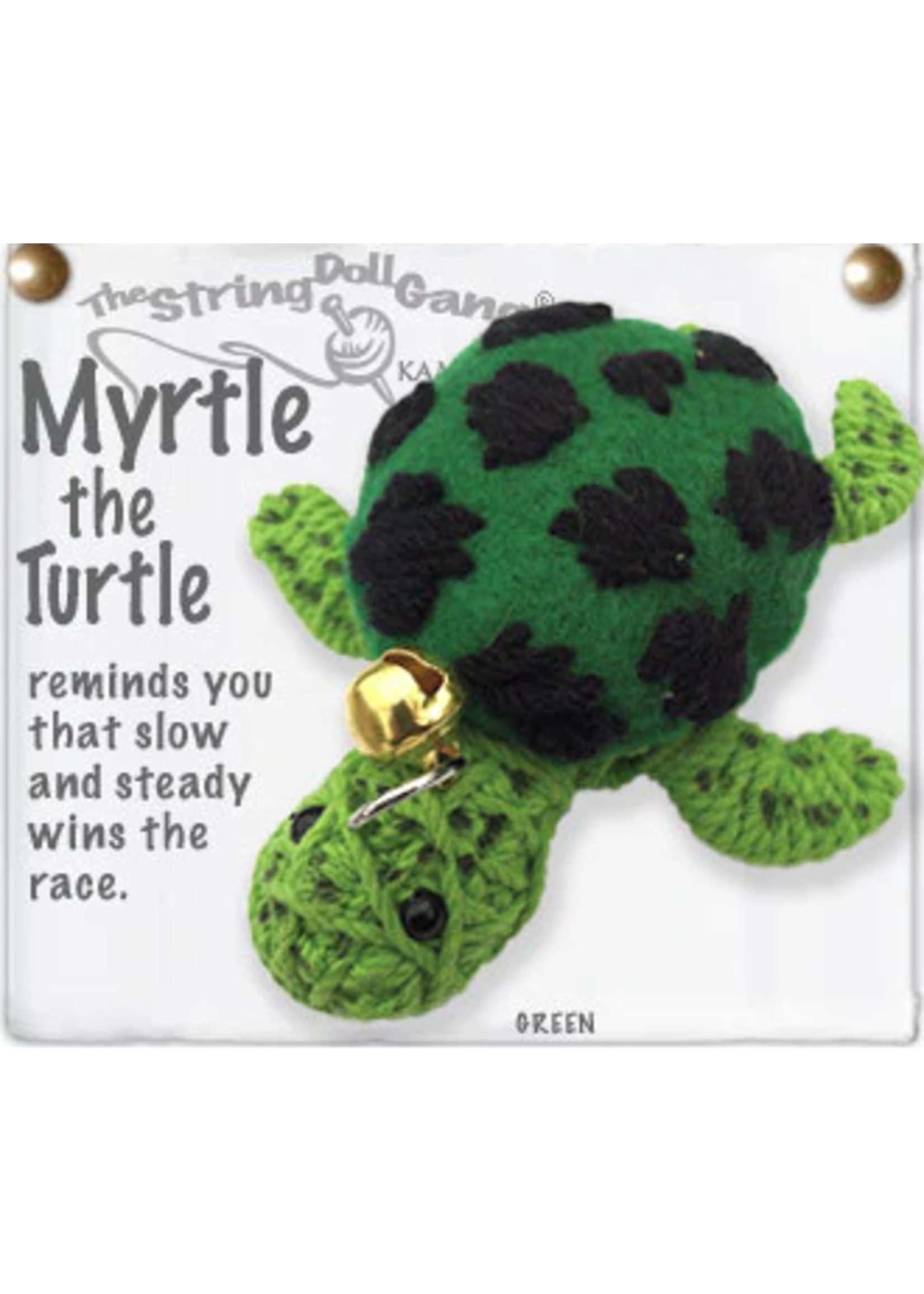 String Doll Keychain Myrtle The Turtle