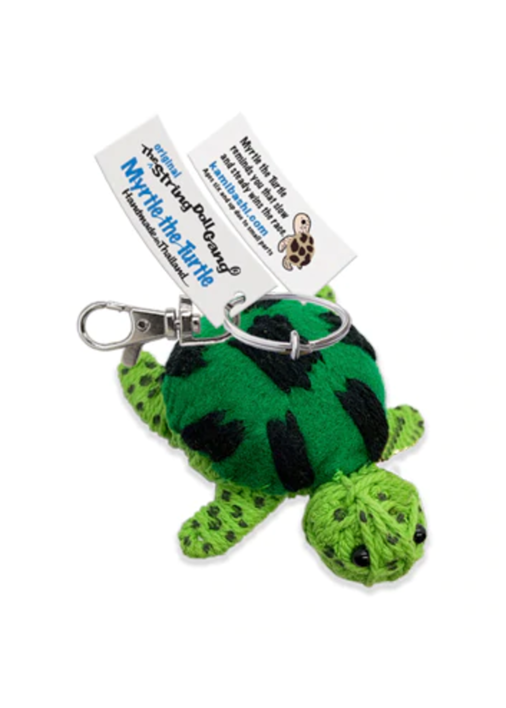 String Doll Keychain Myrtle The Turtle