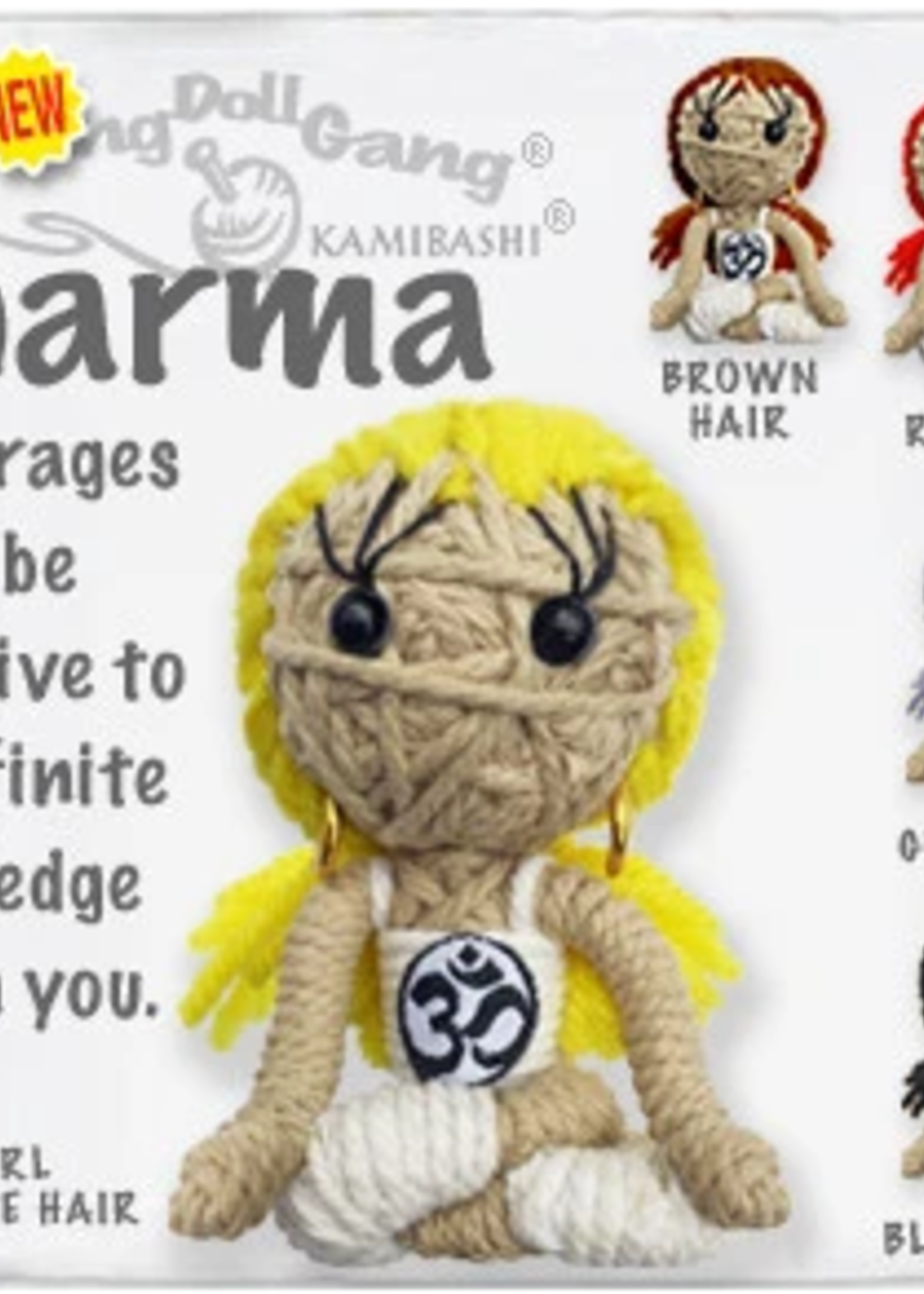String Doll Keychain Dharma Girl