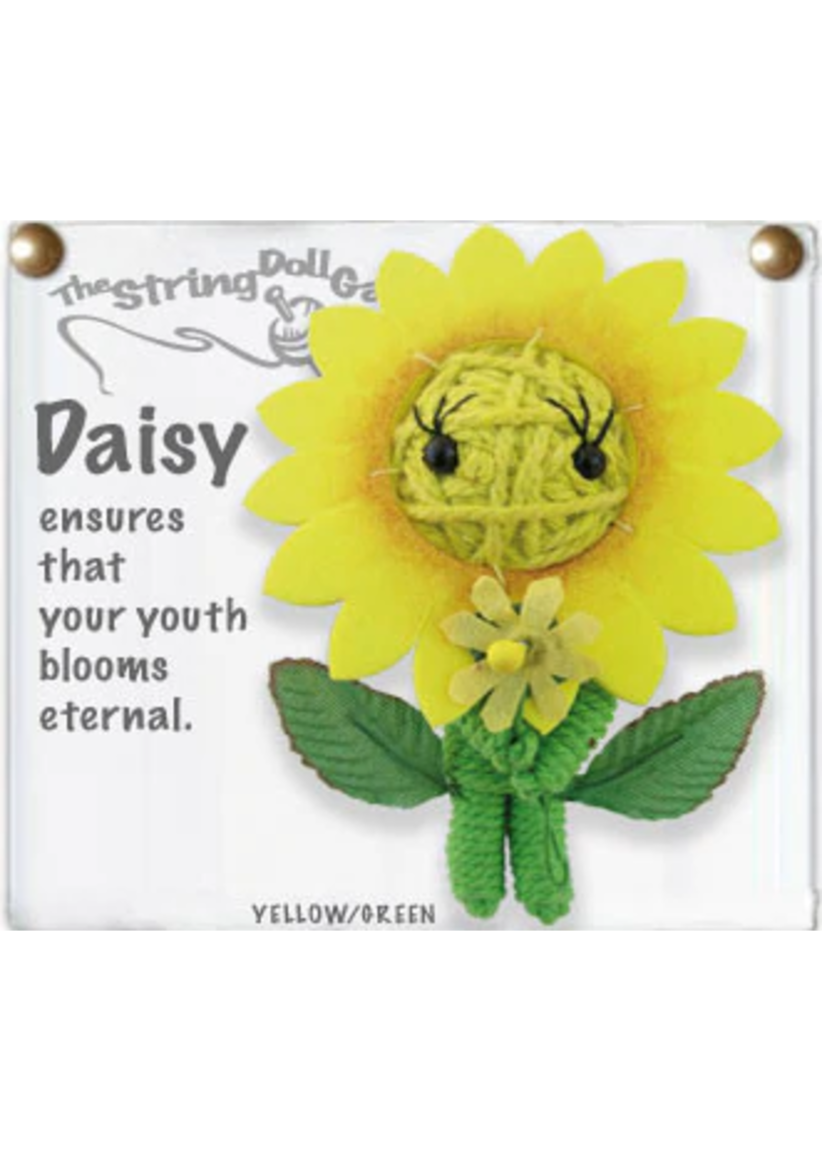 String Doll Keychain Daisy
