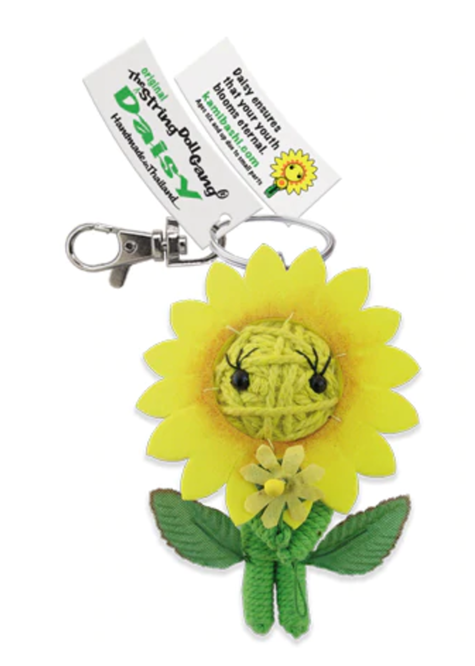 String Doll Keychain Daisy
