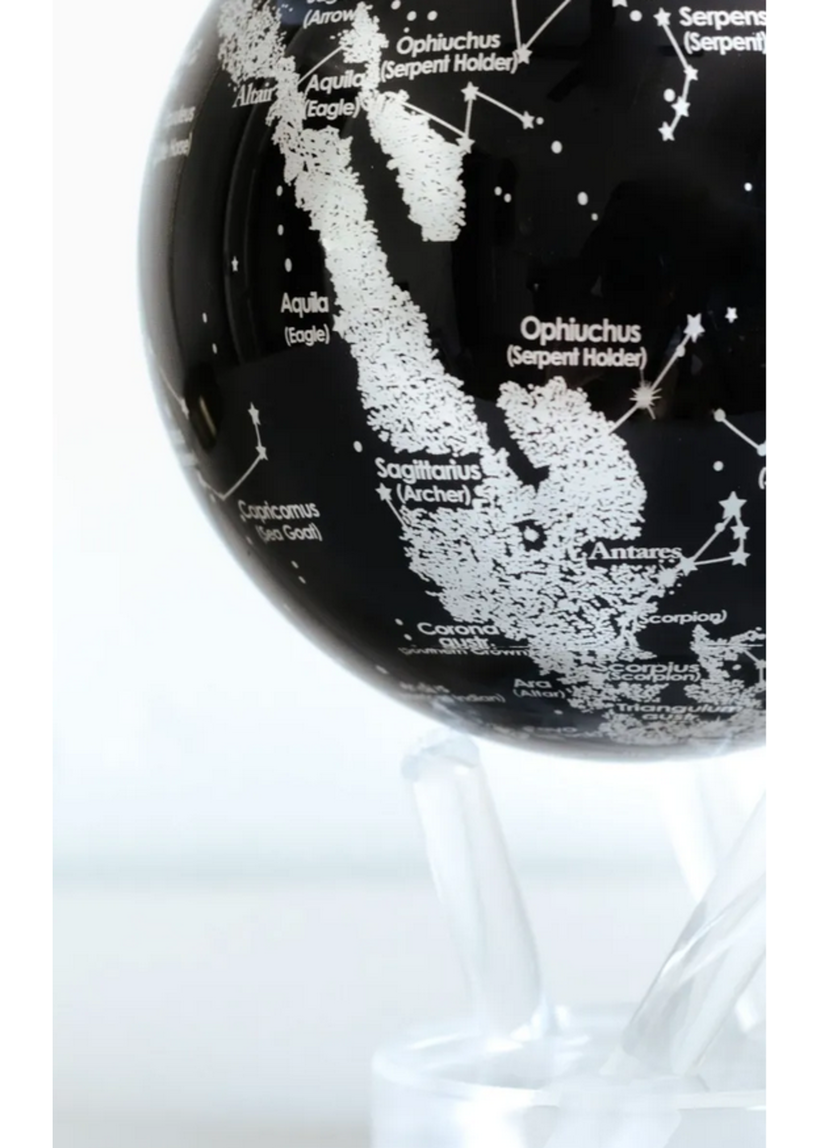 Mova | Rotating Globes Constellations (Black)