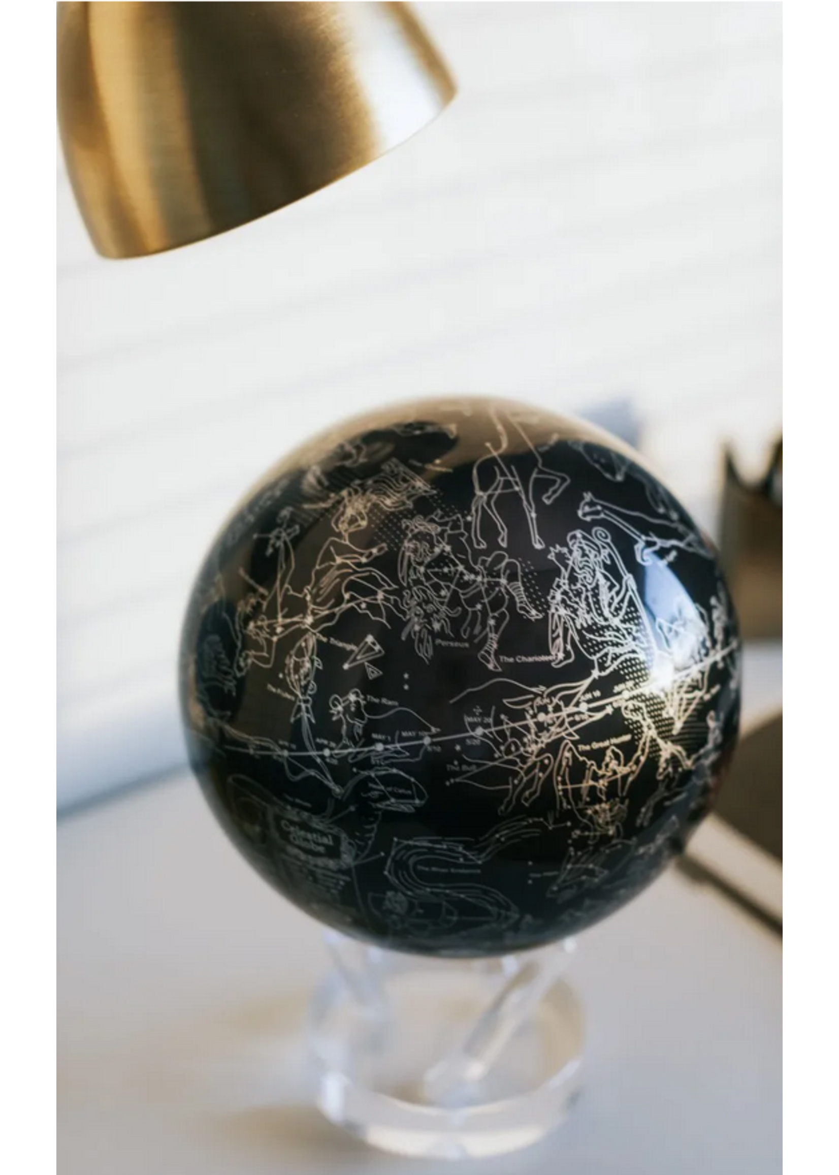 Mova | Rotating Globes Constellations (Black)